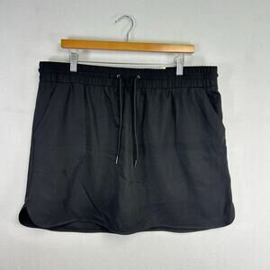 Woman's St‎ Johns Bay Black Skort - Size XL Golf Pickelball Activewear Tennis